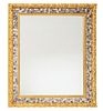 NEO-CLASSICAL STYLE RECTANGULAR FRAMED WALL MIRROR, 19TH CENTURY