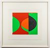 Terry Frost "Camberwell Green" Aquatint & Collage