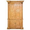 GEORGE III STYLE PINE ENTERTAINMENT CABINET