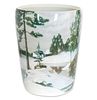 A MONUMENTAL RUSSIAN PORCELAIN 'SNOW FOREST SCENE' VASE, IMPERIAL PORCELAIN FACTORY, PERIOD OF NICHOLAS II, 1913