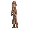 AFRICAN CEREMONIAL CARVED WOOD FIGURE