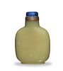 Chinese Yellow Jade Snuff Bottle, 18th Century