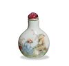 Chinese Enameled Glass Snuff Bottle, 18-19th Century