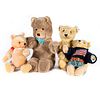 Vintage Steiff Teddy Bears, Lot of 4