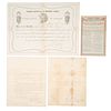 Civil War Documents, Incl. Ration List, Loyalty Oath, USCT Officer Appointment, and More