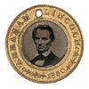 Lincoln and Hamlin 1860 Campaign Ferrotype Token