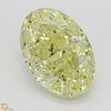 4.48 ct, Yellow, IF, Oval cut Diamond. Appraised Value: $130,300 