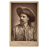 Buffalo Bill Cody Woodburytype Cabinet Card by Elliott and Fry