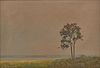 ANNE PACKARD, (American, b. 1933), Evening Sky with Tree