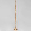 Gilded Bronze Floor Lamp 'Lampadaire ModÃ¨le Grande Feuille', After a Model by Alberto Giacometti