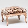 Louis XV Giltwood and Upholstered Tabouret