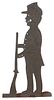 Confederate Soldier Weathervane
