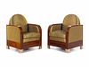 Art Deco
First Quarter 20th Century
Pair of Club Chairs