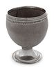 A Continental Silver Mounted Coconut Cup