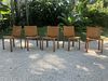 Cassina Cab - Natural Leather - Set of 5 Chairs