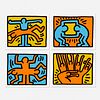 Keith Haring, Pop Shop VI (four works)