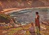 ALGERNON MAYOW TALMAGE, (English, 1871-1939), Seaside View, 1922