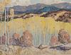 Carl Von Hassler, Untitled (Aspens in the Foothills)