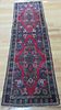 Vintage And Finely Hand Woven Sarouk Style Runner.