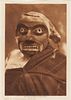 Edward Curtis
(American, 1868-1952)
Mask of Octopus Hunter- Qagyuhl, 1914