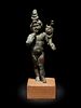 A Romano-Egyptian Bronze Harpokrates
Height 4 inches.