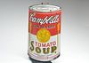 Rare Campbell soup curved porcelain  advertising sign, circa 1920.