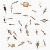 Thirty-one Gilt Watch Keys, 19th/20th century, engraved, chased, and embossed examples.