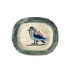 Vintage Glazed Ceramic Bird Tray. Stamped "Edition Picasso. Possibly Picasso 