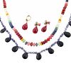 A Collection of Faceted Bead Gemstone Jewelry