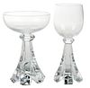20 Baccarat Wine and Champagne Glasses