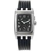 JAEGER-LECOULTRE REVERSO GRAND SPORT DUO FACE NIGHT AND DAY. STEEL REF. 295.8.51