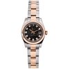 ROLEX OYSTER PERPETUAL DATEJUST LADY WITH DIAMONDS. STEEL AND 18K PINK GOLD. REF. 179171, CA. 2005-2006