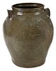 Edgefield Dave Drake Attributed Dated Stoneware Jar