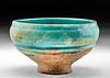 10th C. Nishapur Glazed Pottery Bowl