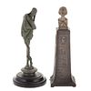 Two German Metal & Bronze Figures