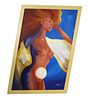 Painting of Female Nude, O/B