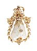 * A Victorian Yellow Gold, Pearl and Diamond Brooch, 20.90 dwts.