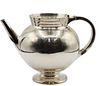 Silver Plated Embossed Teapot
