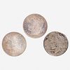 Thirty-four U.S. Silver $1 Coins
