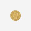 U.S. 1843-C Liberty $2.5 Gold Coin