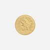 U.S. 1845-D Liberty $5 Gold Coin