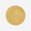 U.S. 1858-O Liberty $20 Gold Coin