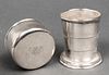 Tiffany & Co. Sterling Silver Collapsible Cup