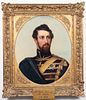 Friedrick Durck "Portrait of King Carl XV" Oil