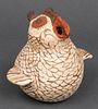 Native American Zuni Pueblo Pottery Bird Effigy