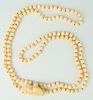 CHINESE 14KT Y GOLD AND CORAL LARGE NECKLACE