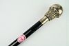 AUDREY MEADOWS ANT. STERLING HANDLE WALKING STICK