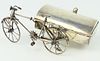 1940s J GRATACOS MEXICO STERLING  BICYCLE WITH BOX