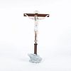 Lladro Porcelain Figurine, Our Savior Crucifix 01006911
