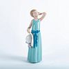Lladro Figurine, Coiffure Girl With Straw, Prissy 01005010